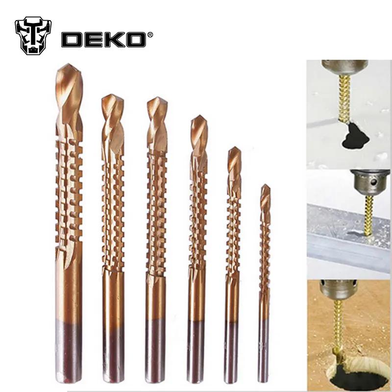 Buy DEKO tool 6pcs/set Drill & Saw Set HSS Steel