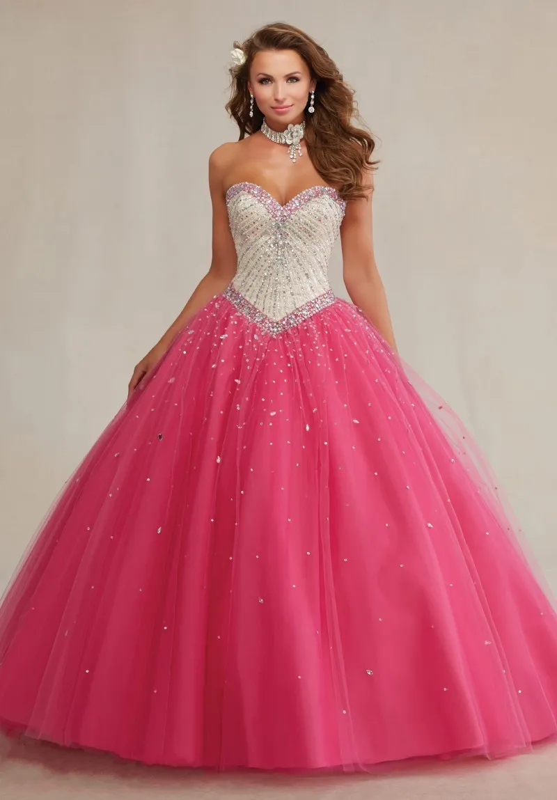 Hot Pink Gowns
