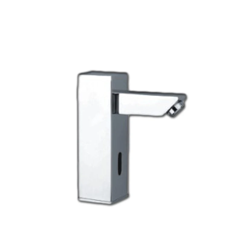 

Free shipping High quality automatic basin faucet with single hole single cold automatic faucet of polished sensor faucets