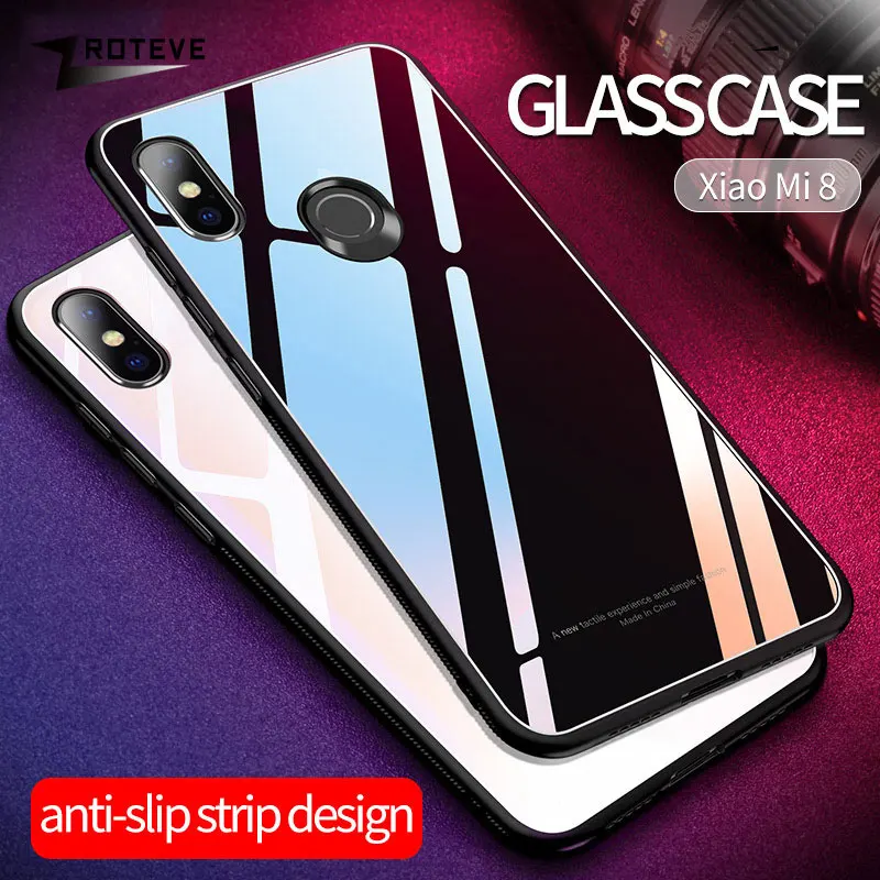 

Xiaomi Mi 9 Pro SE Lite Case Slim Luxury Coque Xiaomi Mi 8 Pro SE Lite Case Silicone Frame Mirror Glass Cover Xiomi 8 9 SE Case