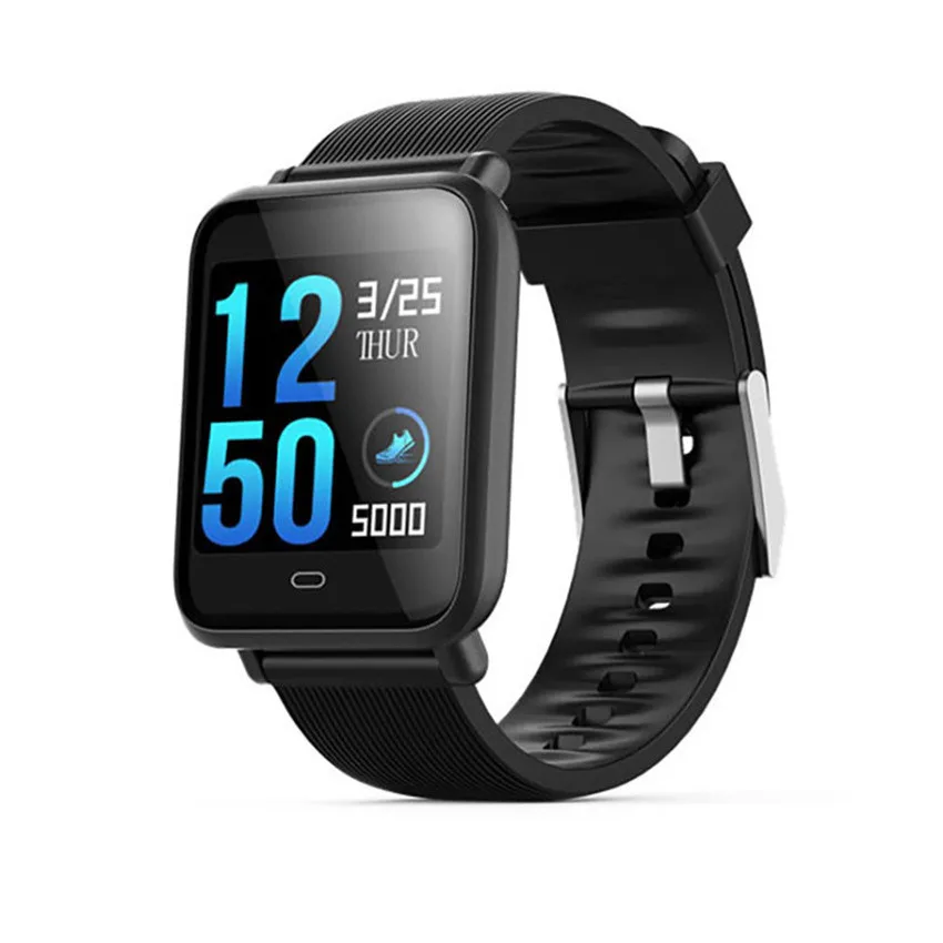 

Q9 Blood Pressure Heart Rate Monitor Smart Watch IP67 Waterproof Sport Fitness Trakcer Watch Men Women Smartwatch