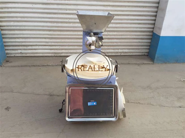 

automatic dough ball divider roller forming machine bread bakery dough ball rounder maker with hopper