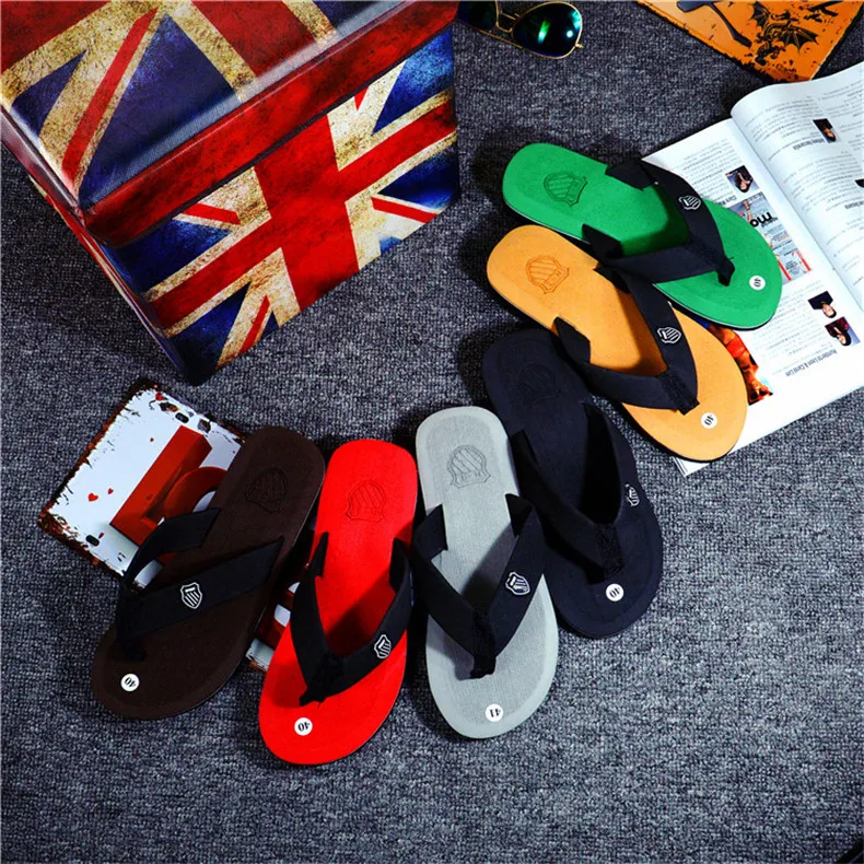 COOLVFATBO/Новое поступление; летние мужские вьетнамки; высококачественные пляжные сандалии; нескользящая Повседневная обувь; zapatos hombre; Прямая