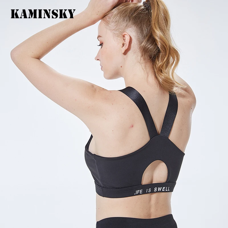 

Kaminsky Hot Sale Sporting Sexy Bra Fashion Women Bras For Fitness Ladies Tops Activewear Comfortable Female Underwear