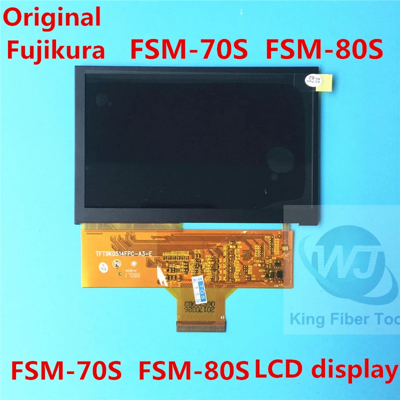 Оригинал Fujikura FSM-80S FSM-62S + FSM-62S FSM-70S FSM-70R оптический Волокно сварочный аппарат ЖК-дисплей Дисплей