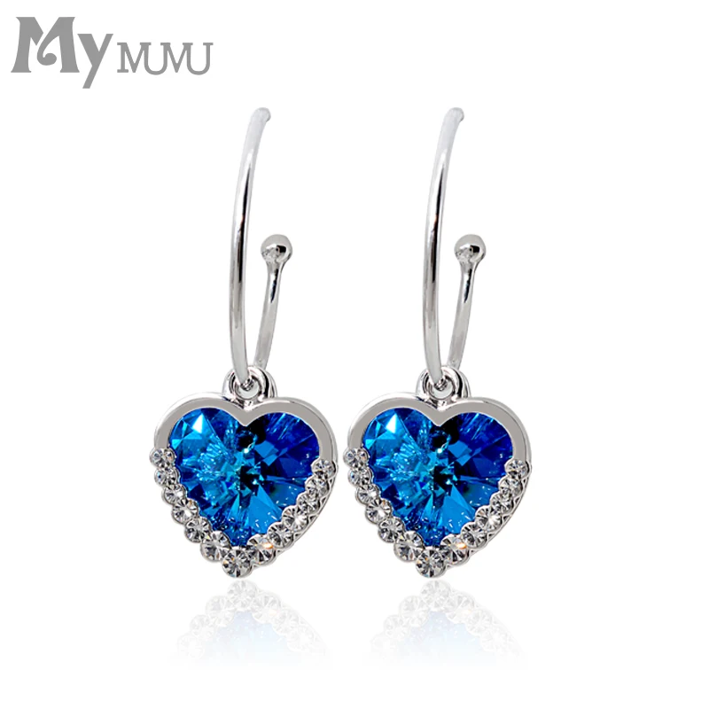 

Fashion Personality Earrings Heart-Shaped Earrings For Women Simple Temperament Earrings 2019 Earrings