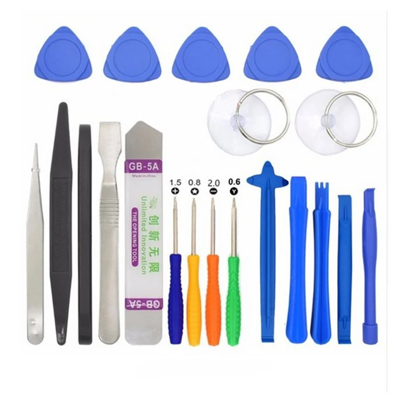 

21 in1 Repair Tools Set for Mobile Phone disassemble Mini Screwdriver Bits Hand tool Kit for iphone X 8 plus for Samsung S9+