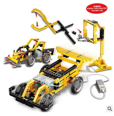 

WANGE 1401 Electronic Power Machinery Blocks Creative Blocks Racing Car Building Block Toy Compatible With Legoings for Children