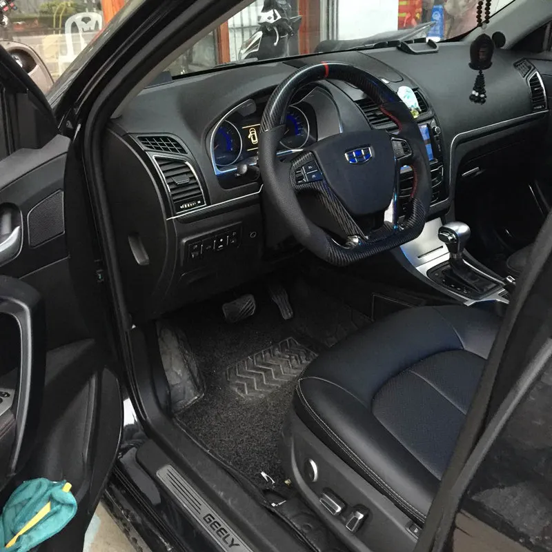 Автомобильная оплетка рулевого колеса для Geely Emgrand 7 EC7 EC715 EC718 RV