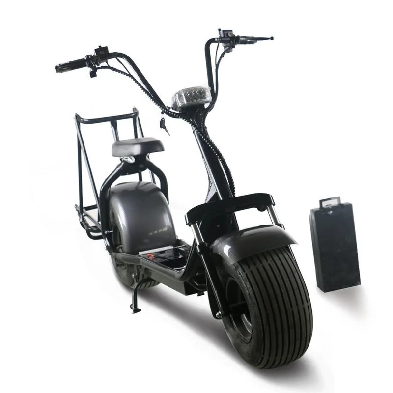 E-Scooter City Coco 2 колеса электрический мотоцикл 1000 Вт взрослый Электрический гольф скутер Citycoco внедорожный электрический мотоцикл