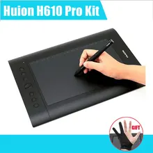Cheaper Huion H610 Pro 5080 LPI 10×6.25″ Professional Art Graphics Drawing Tablet Drawing Pad+ Wireless Rechargeable Digital Pen