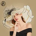 Beige White Sun Hat