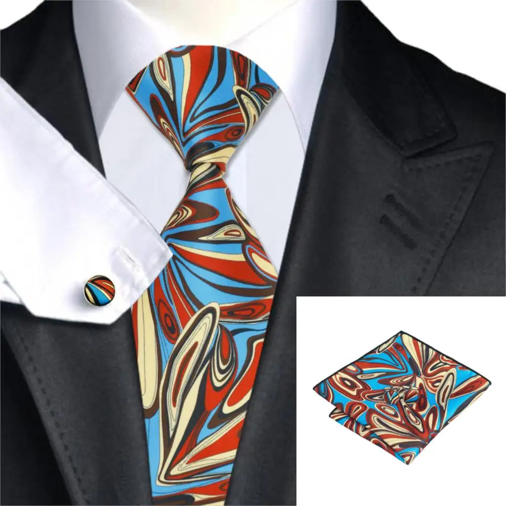 Buy C 1275 Print Tie Sets Novelty Mens Ties Neck Ties