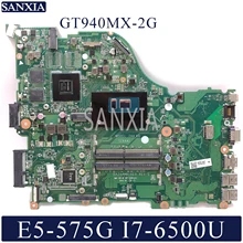 KEFU DAZAAMB16E0 Laptop motherboard for Acer Aspire E5-575G original mainboard I7-6500U GT940MX-2G