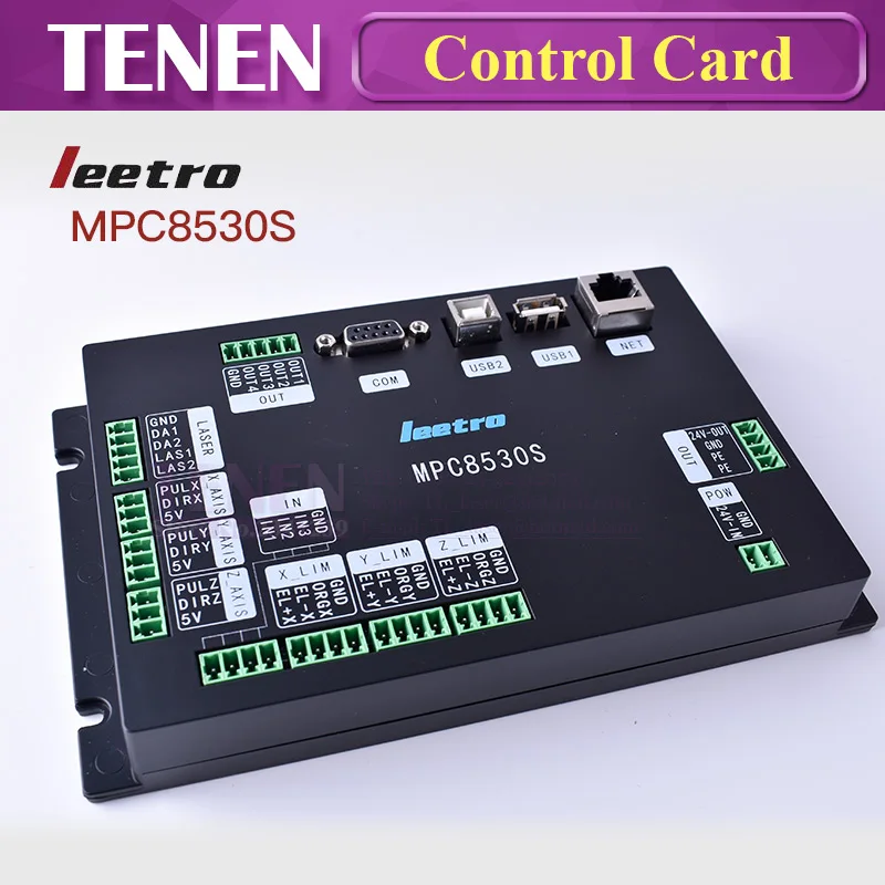 Leetro MPC6585 MPC8530S лазерный контроллер DSP система управления движением панель с ЧПУ дисплей для CO2 лазерная гравировка резка машина