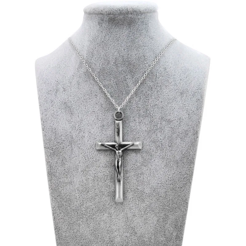 Женское винтажное ожерелье чокер с крестом и Иисусом|Ожерелья подвеской| |