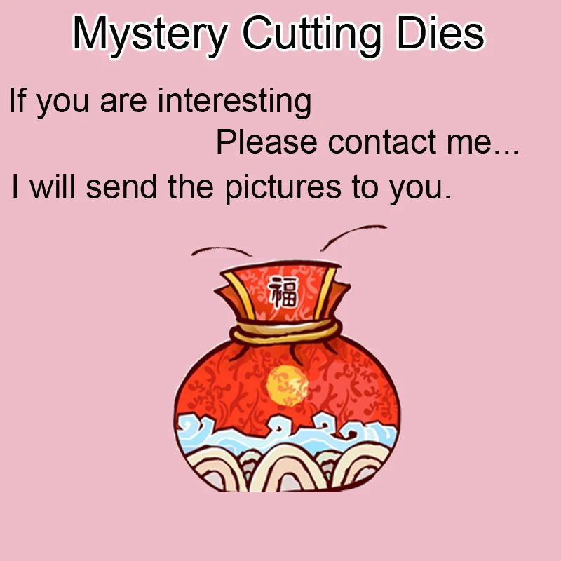 

Mystery Metal Cutting Dies Paper Card Album Photo Making DIY Scrapbooking New Dies 2019