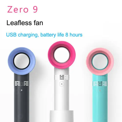 

USB Mini Personal Cooling Fan 3 Speeds Portable 360° Hand Held Cooler Fan Internal Rechargeable Powerful Battery Outdoor Office