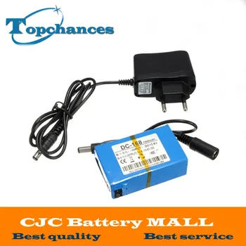 

High Quality Super Rechargeable Portable Lithium-ion Battery DC 12V 1800mAh DC-168 With Plug