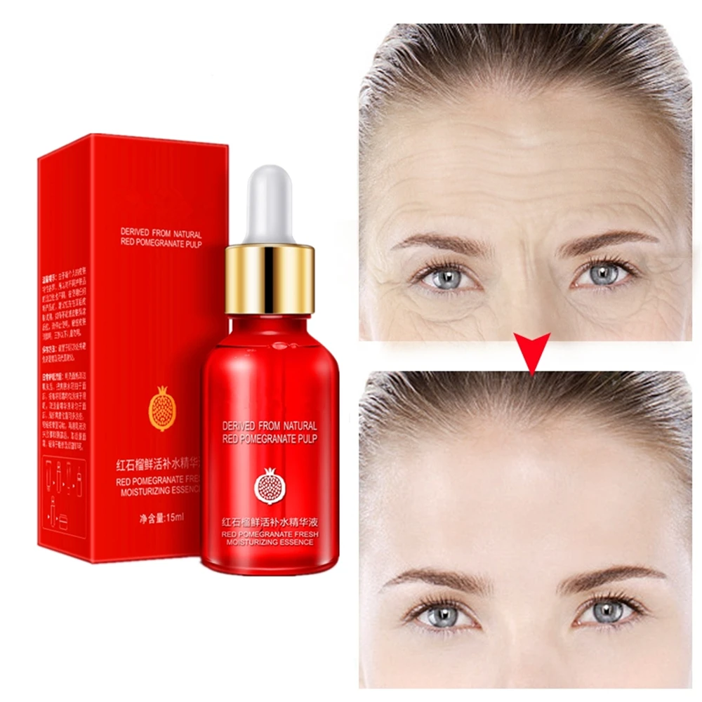 

DISAAR Skin Tightening Anti Aging Pomegranate Facial Essence Cream Imported Raw Materials Firming Face lift Snail Cream 15ml