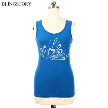 

BLINGSTORY Diamond Short Sleeve Stretch Casual O-neck Women Basic T-shirt S-6XL