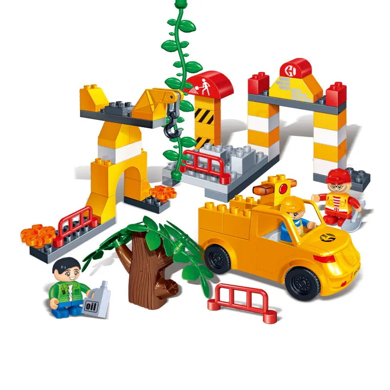 

BanBao 9661 Engineering Building Park Bricks Educational Blocks Model Toy For Children Kids Friend Gift