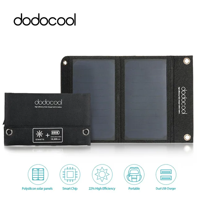 chargeur solaire 2usb