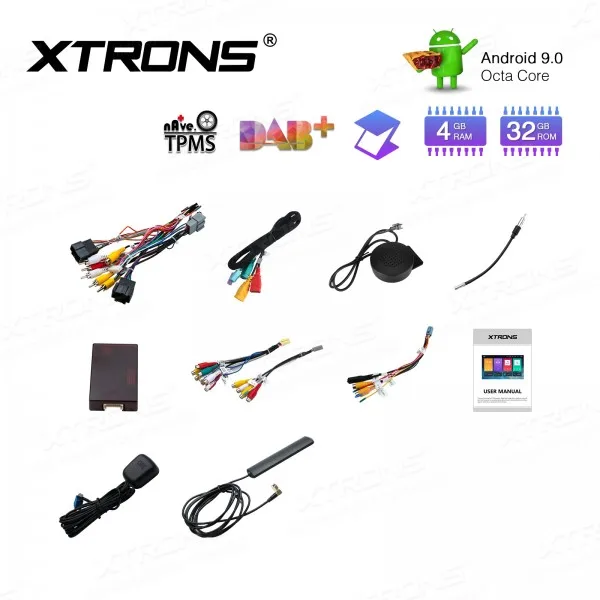 Sale XTRONS 7" Android 9.0 Octa Core Car DVD Radio Player GPS OBD for Chevrolet Tahoe Impala for BUICK Enclave for GMC for HUMMER 5