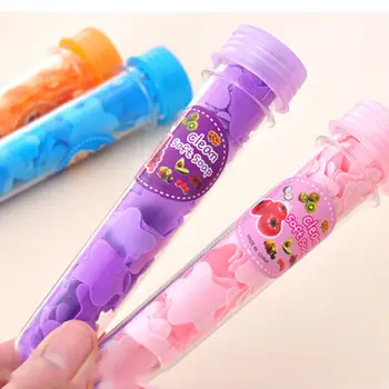 

1pcs Portable Tube Soap Petals For Travel Scented Soap Bath Flakes ChildHand Washing Soaps (Random Color )