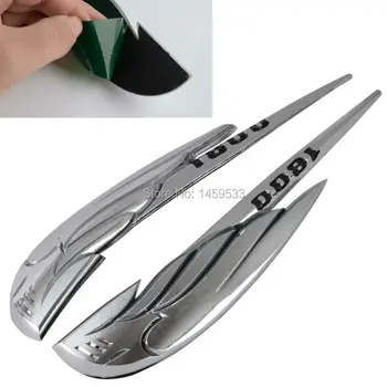 

New 3D Chrome Gas Tank Emblem Badge Decal Sticker Fits For Honda VTX1800 GL1800 VTX1800C Free Shipping Motorcycle