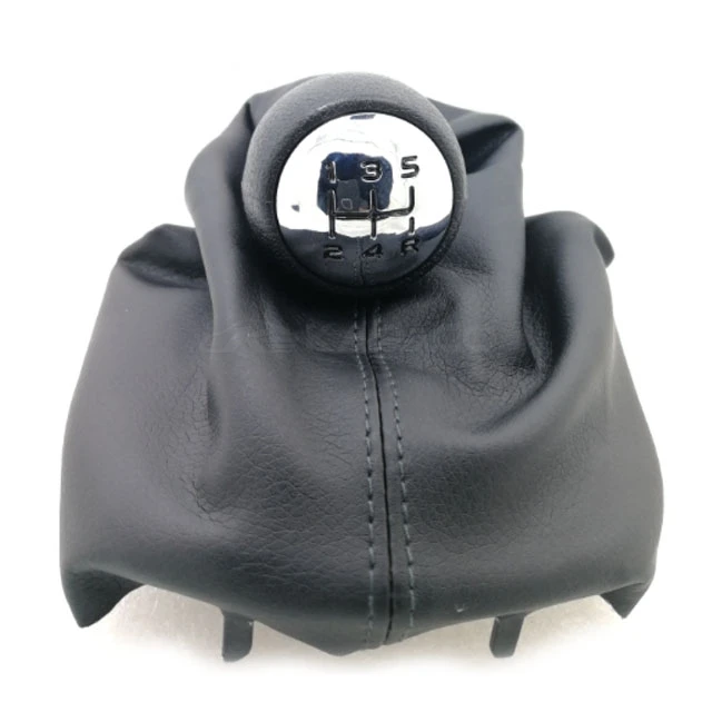 

5 Speed PU Gear Stick Shift Knob handle & Fabric Gear Shift Knob For Citroen C2 C4 Picasso Peugeot 306 307 308 3008