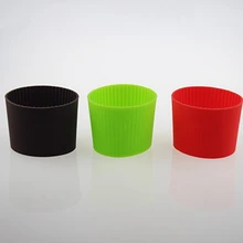 1000 шт./лот бутылка силиконовые рукава вечерние Кубок рукава лента переработке теплоизоляция Кружка Крышка