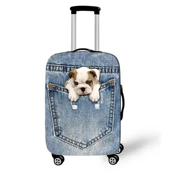 

Suit For 18-30 inch Trunk Case Suitcase Case Covers Bag Cartoon Case Cover Thick Covers Luggage Protective Cover Zipper