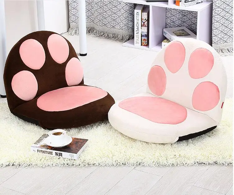 Paw Cushion Seat Foldable Floor Chair For Children Kids Furniture Modern Adjustable Portable Relax Leisure Relax Children Chair Paw Cushion Seat Foldable Floor Chair For Children Kids Furniture Modern Adjustable Portable Relax Leisure Relax Children Chair