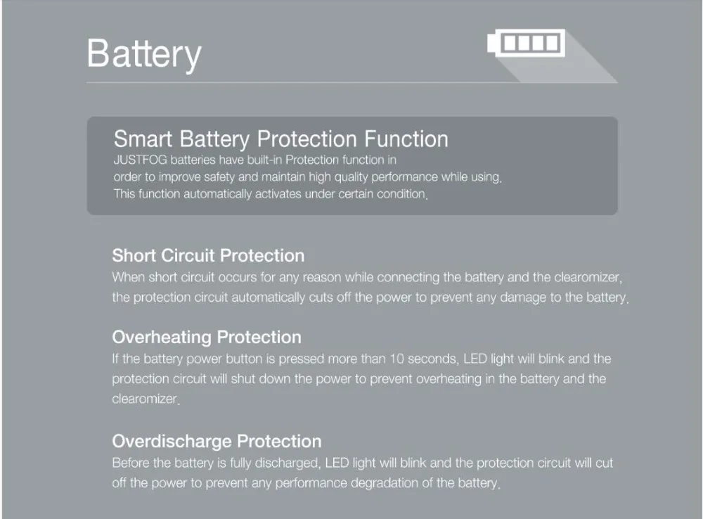JUSTFOG FOG1 1500mAh Kit-7