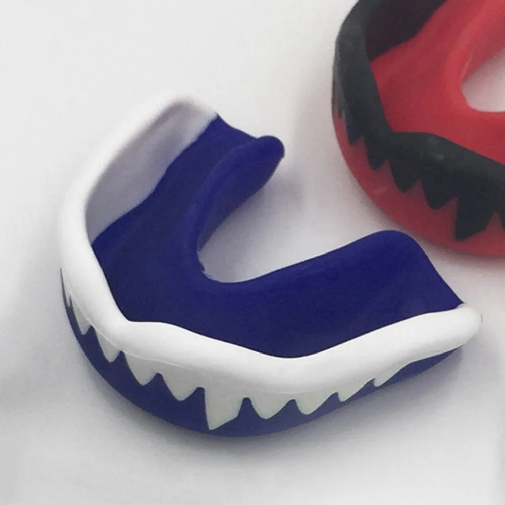 Professional Soft EVA Mouth Guard Adult Karate Muay Safety Mouth Protective Teeth Guard Sport Football Basketball Thai Boxing