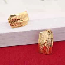 Америка, Израиль, Канада, Эфиопский бренд, дизайнерские ювелирные изделия, серьги золотого цвета для девочек, Женские Ювелирные изделия