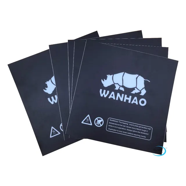 Best Price Wanhao i3 3D printer spare parts printing heated bed sticker heating plate build plate tape black color Prusa i3 Best Price Wanhao i3 3D printer spare parts printing heated bed sticker heating plate build plate tape black color Prusa i3