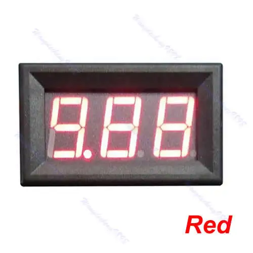 

DC0-10A Ampere LED Amp Panel Meter 3Bit Display No Need Shunt Digital Ammeter RD