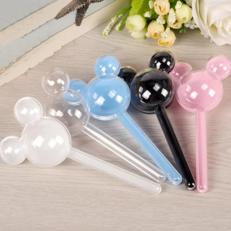 

12PCS/LOT Creative Mickey Lollipop Shape Plastic Candy Box Christmas Kids Birthday Small Gift Box Candy Box