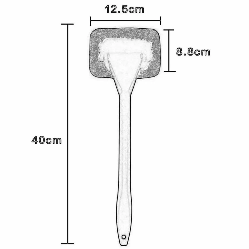 Автоматический очиститель окон ветрового стекла из микрофибры, щетка для мытья автомобиля с длинной ручкой, инструмент для чистки автомобиля, полотенце для стекла автомобиля, горячая Распродажа