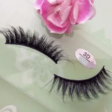 Новинка, 1 пара 3D ручной работы густых ресниц норки натуральный Накладные ресницы для Красота Макияж Поддельные ресницы расширение 3d-l05