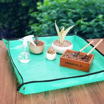 

Gardening Pot Pad Home Waterproof Flowerpot Mat Anti-Dirty Transplanting Kneelers Work Cloth Repoting Sacrification Tool
