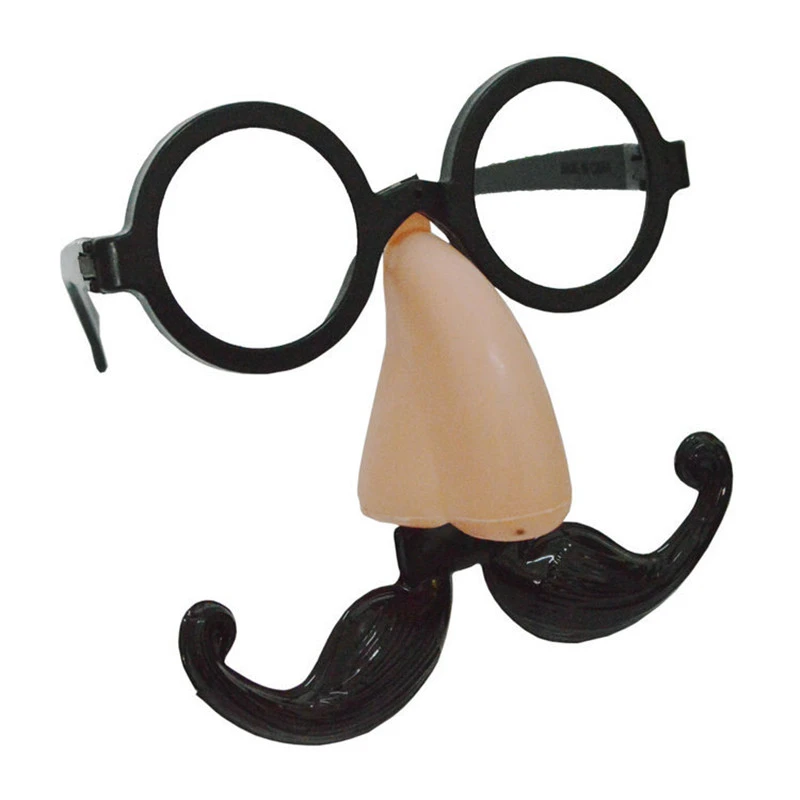 Gadget d'halloween pour la fête de danse, accessoires pour habiller les  gens, lunettes de visage, nez, farces pratiques, fournitures de farces,  jouet amusant | AliExpress