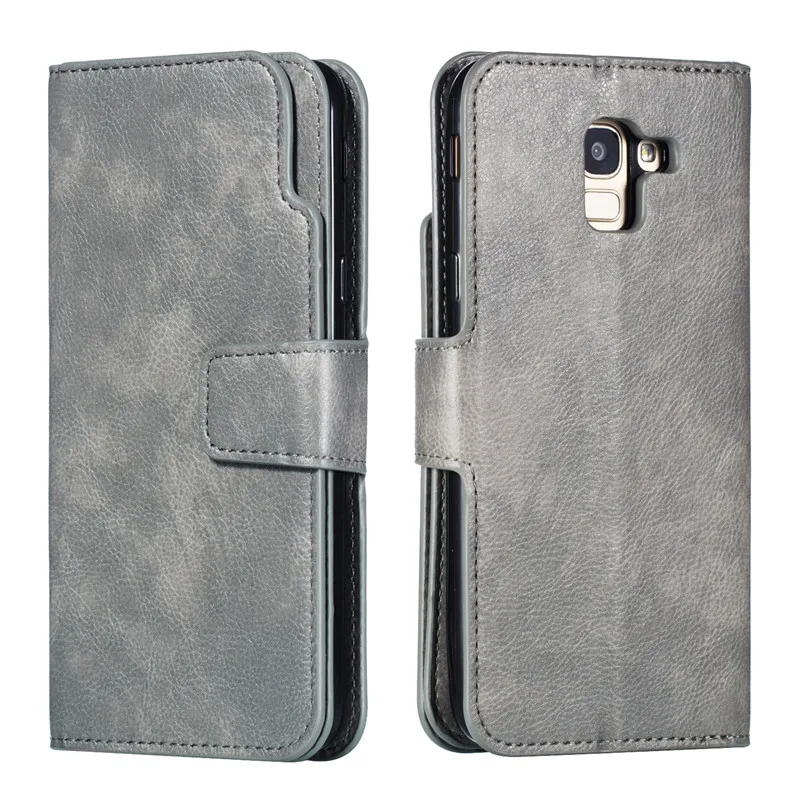 Samsung Galaxy J8 J6 J4 J3 J2 Pro 2018 Case Cover Luxury Leather Nine cards Wallet Flip Case Samsung Galaxy J3 J5 J7 2016 J3 J5 J7 2017 EU J330 J530 J730 Case Cover3