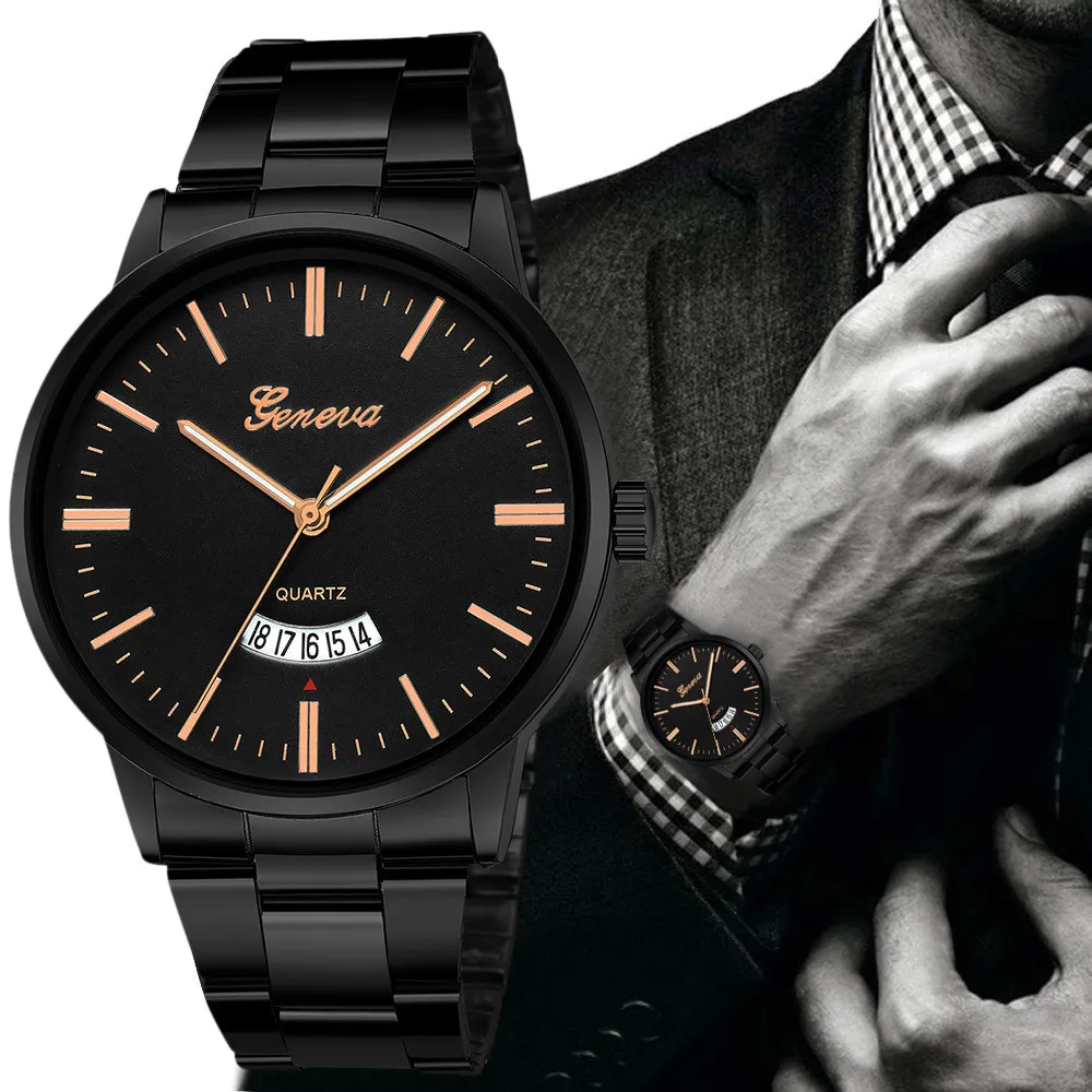 

Big Dial Watches For Men Hour Mens Watches Top Brand Luxury Quartz Watch Man Leather Sport Wrist Watch Clock relogio saat pt4