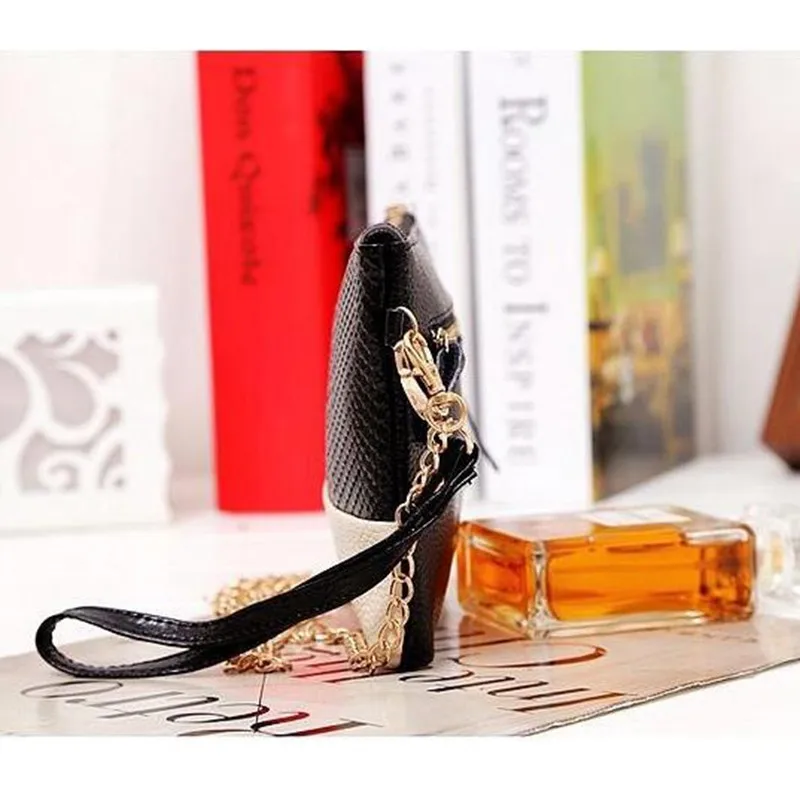 Crocodile Genuine leather Tassel Handbags Shoulder Bags Messenger Bag Day Clutch Chain Bag Small Bag Women's Clutches A40-332