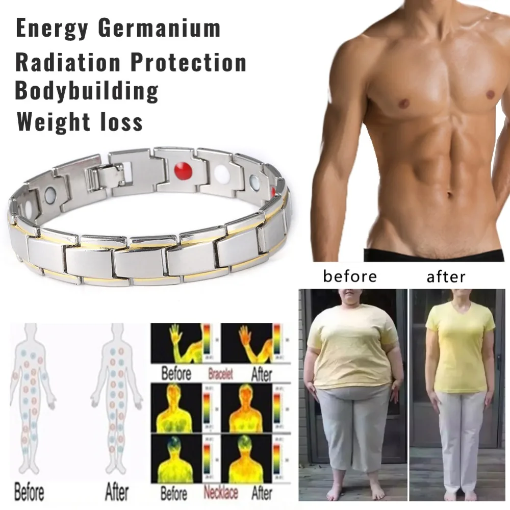 Модный магнитный браслет для мужчин и женщин со сном, энергетическая терапия, артрит, ювелирные изделия, бодибилдинг, потеря веса