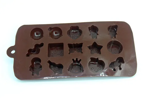 Любовь Троян силиконовый гель шоколадный стиль кубик льда лоток форма для изготовления мыла вручную