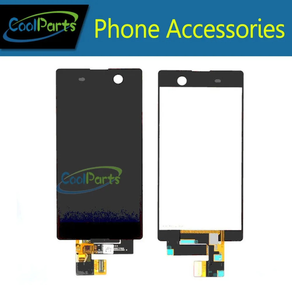 

1PC/Lot Black Color High Quality For Sony M5 LCD Display Touch Screen Digitizer Assembly